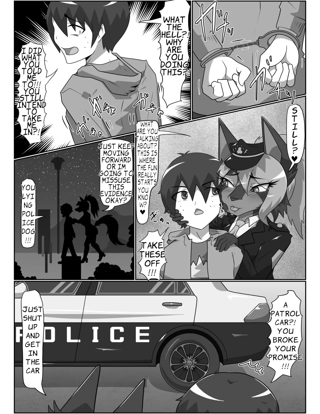 I Want to be Molested by a Dog Policewoman 2 page 6 full