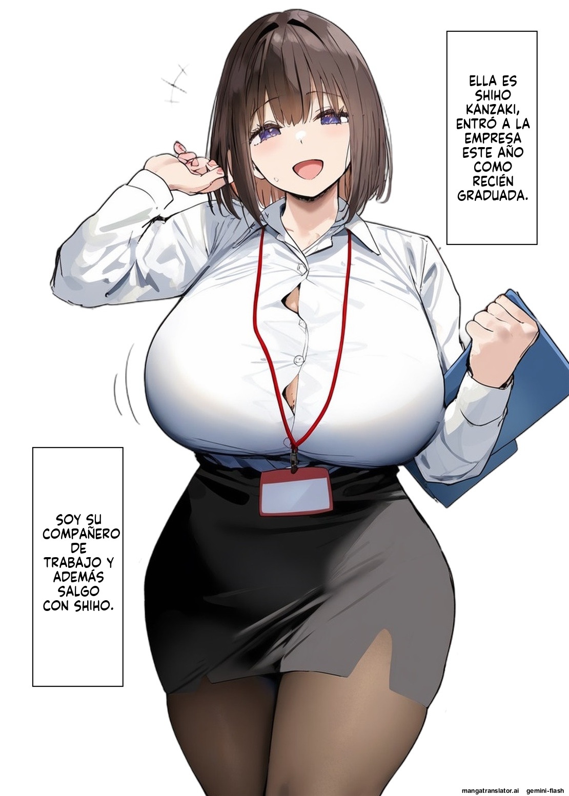Minna ga Neratteru Shinsotsu-chan wo Netorasetemita Ominubasu  MTL page 1 full