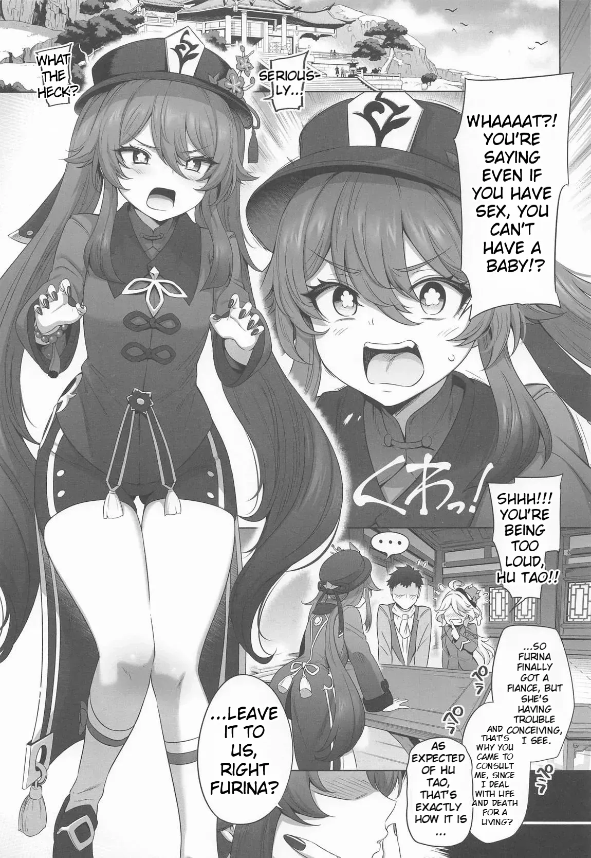 Furina Hu Tao Ninkatsu Kiroku | Furina &amp; Hu Tao Pregnancy Record page 2 full