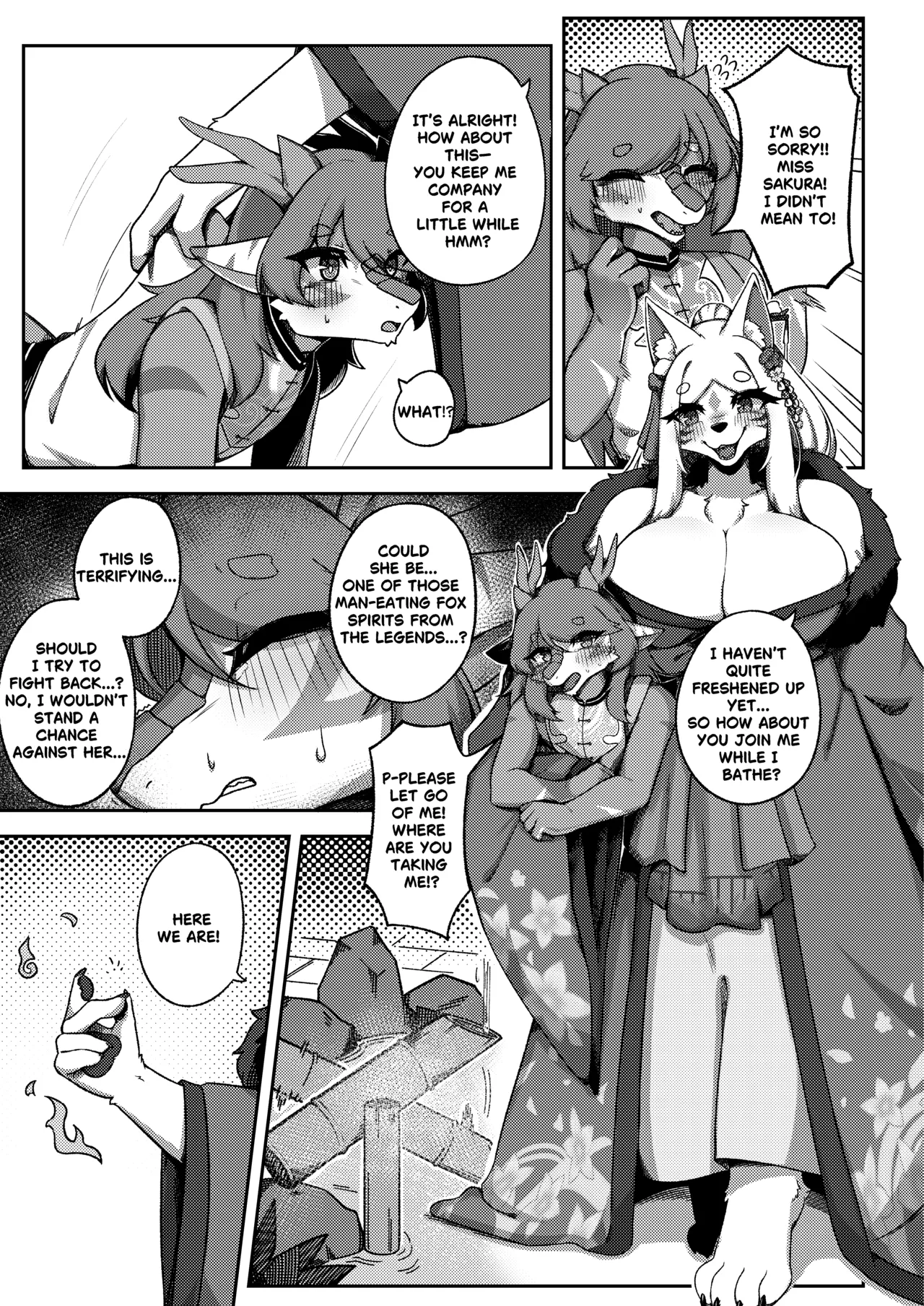 Sakura Blossom Land - A Chance Encounter page 8 full
