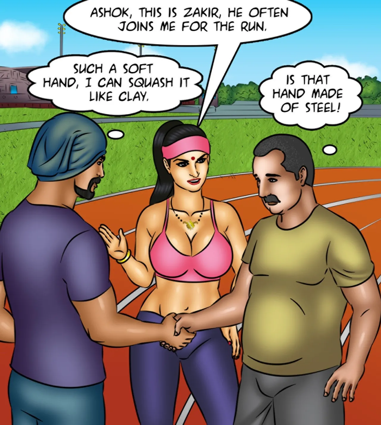 Savita Bhabhi Episode 123 Yogasutra page 9 full