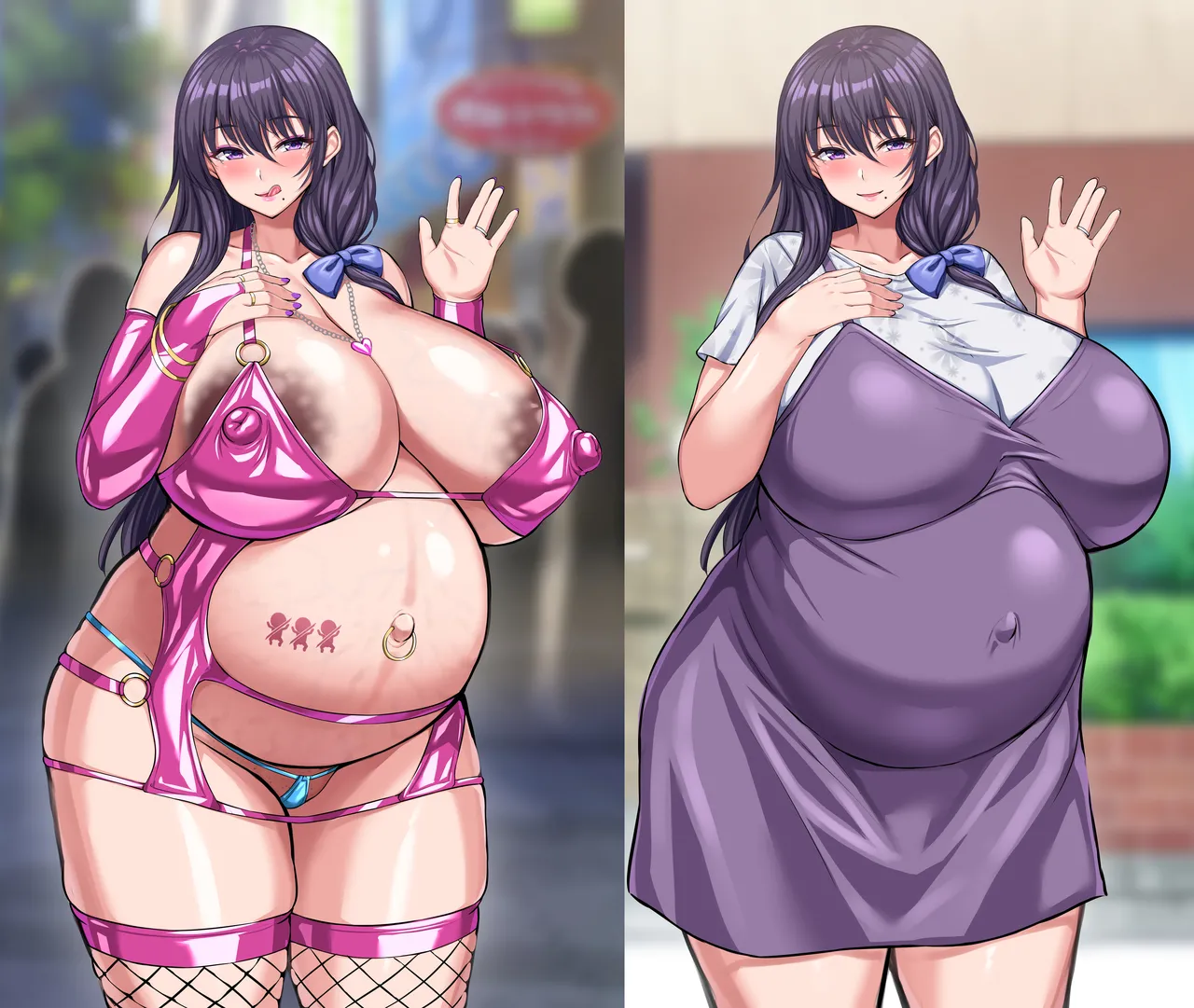 Pregnant Bitch Chitose-san 1-5 page 8 full