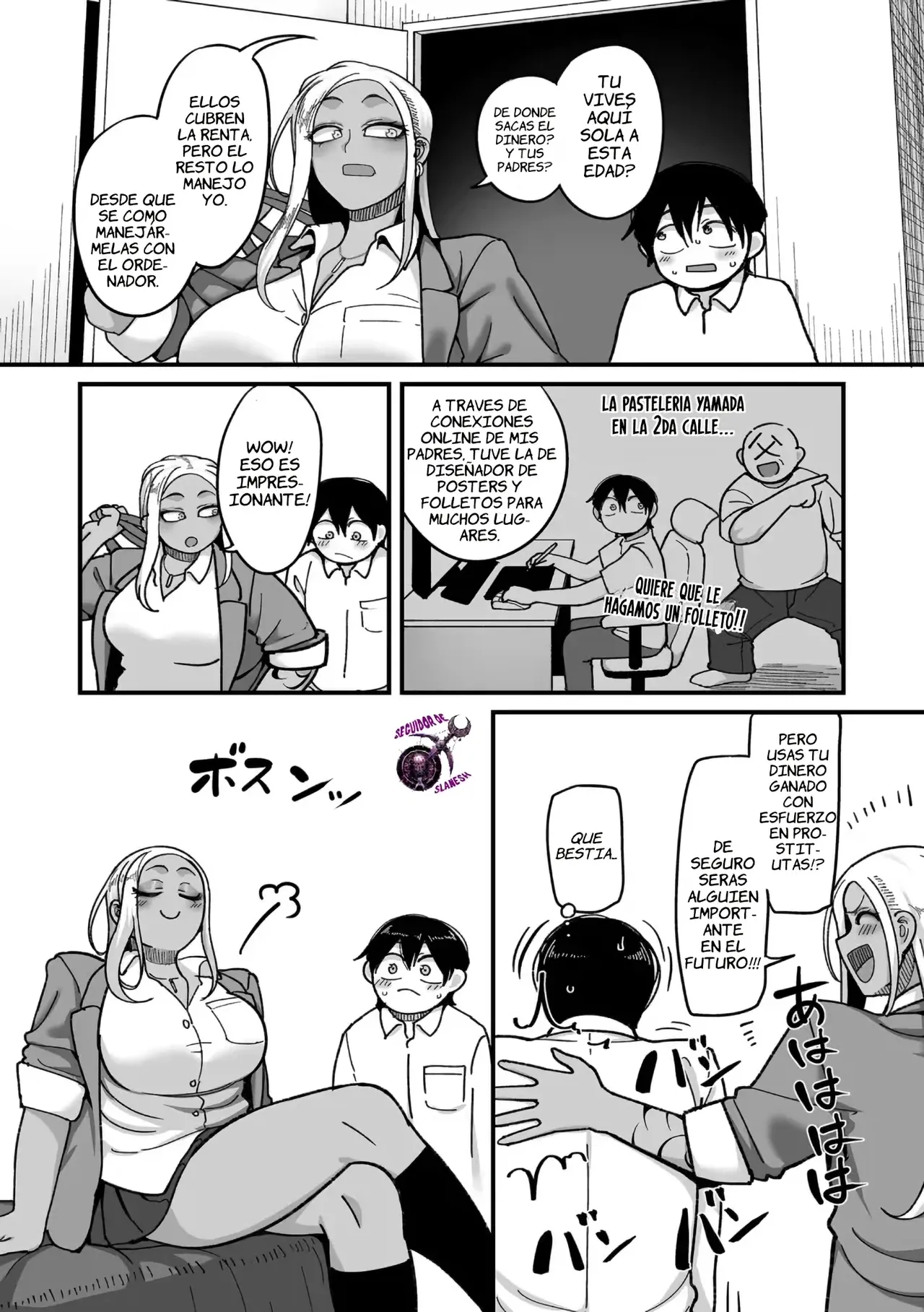 Gakuen Suppo Nikki  dai 1-wa to 2-wa ~Kuro Gal Yankee Okigawa Hen to Sobakasu Inkya Yoshida-hen~｜Tablón de Anuncios de Prostitución Escolar  Capítulos 1 al 2.5 ~La Delincuelte Kuro Gyaru Okigawa y Yoshida, La Pecosa Introvertida~ page 10 full