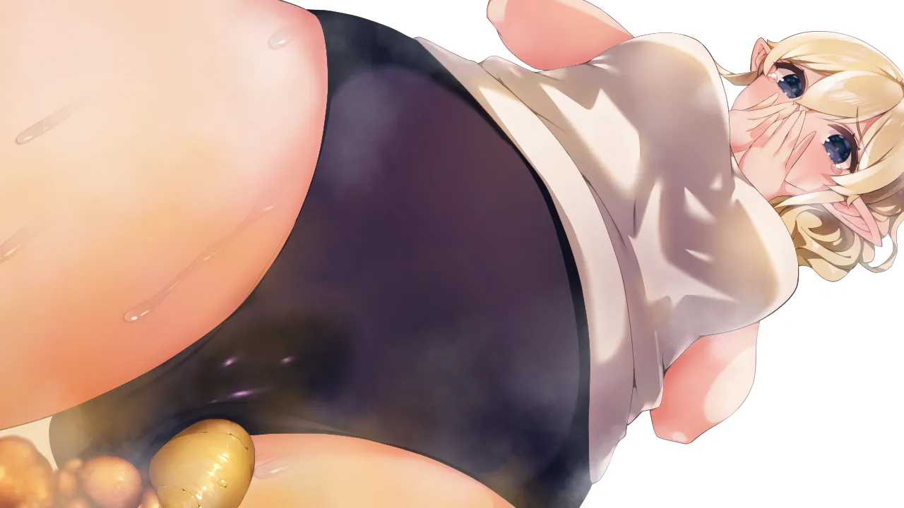 Kiraboshi to Iyashi no Elf ~Massage to Dappun to Onara to Buruma to, Hajimete no Yuri Ecchi~ page 10 full