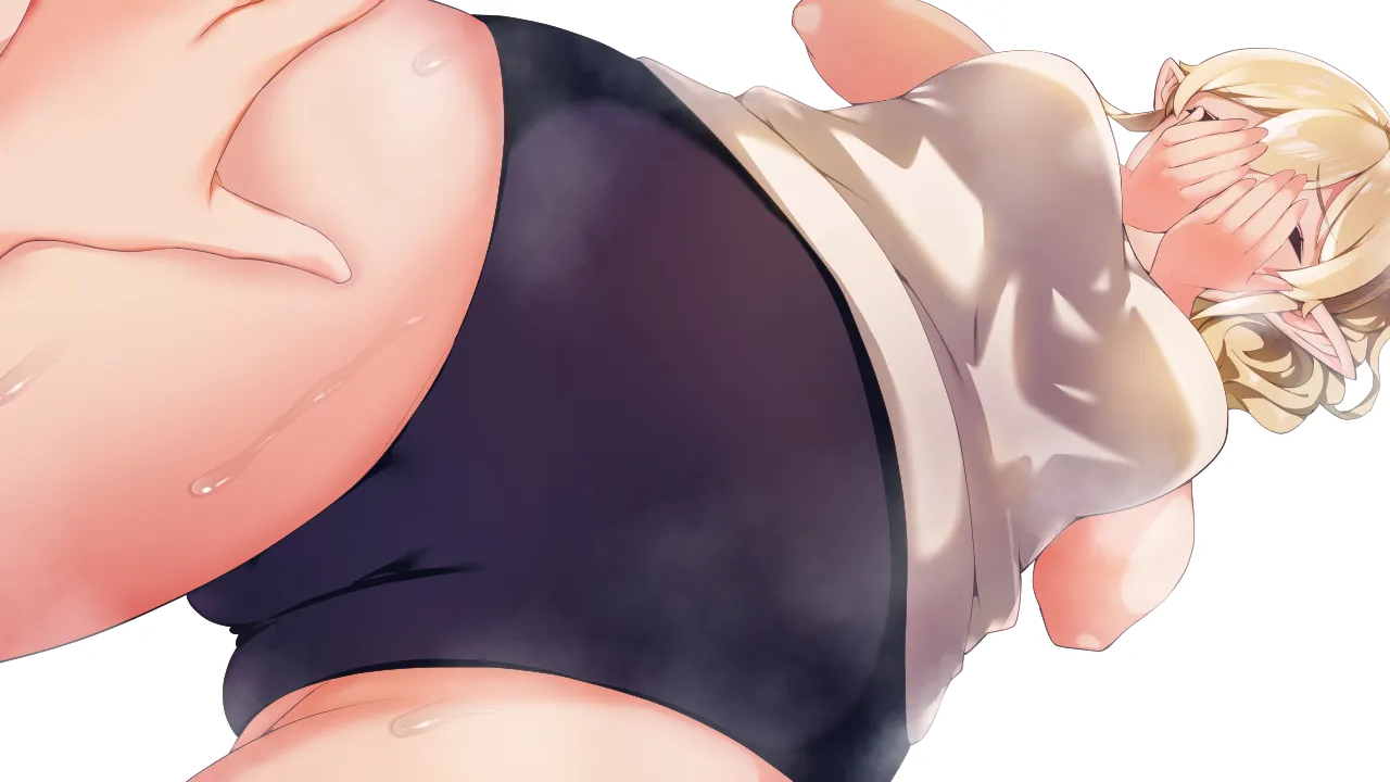 Kiraboshi to Iyashi no Elf ~Massage to Dappun to Onara to Buruma to, Hajimete no Yuri Ecchi~ page 6 full