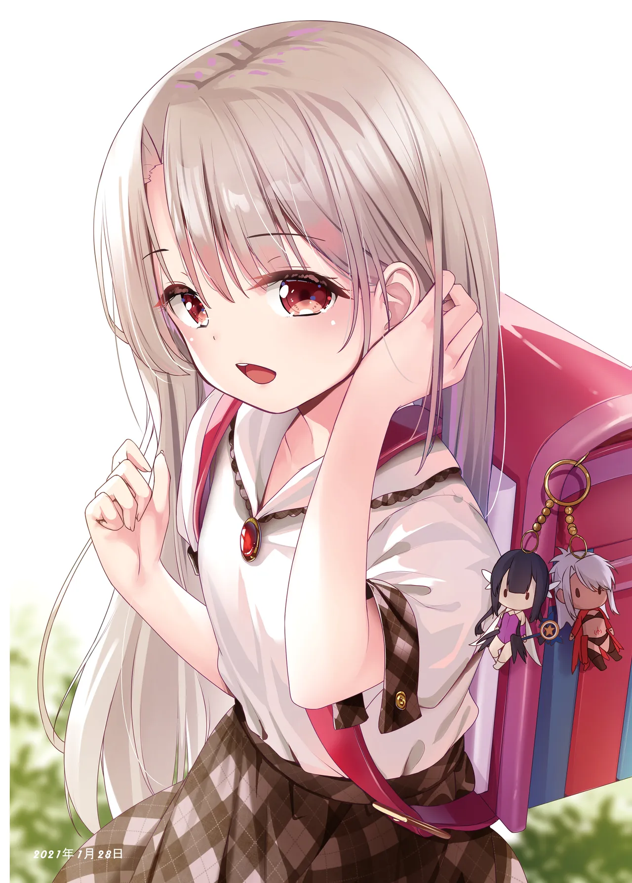 F○te/kaleid linerイリヤちゃんイラスト本ー魔法少女の休日 page 10 full