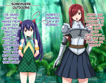 Erza &amp; Wendy Futanari Grunt Combatant Transformation cover