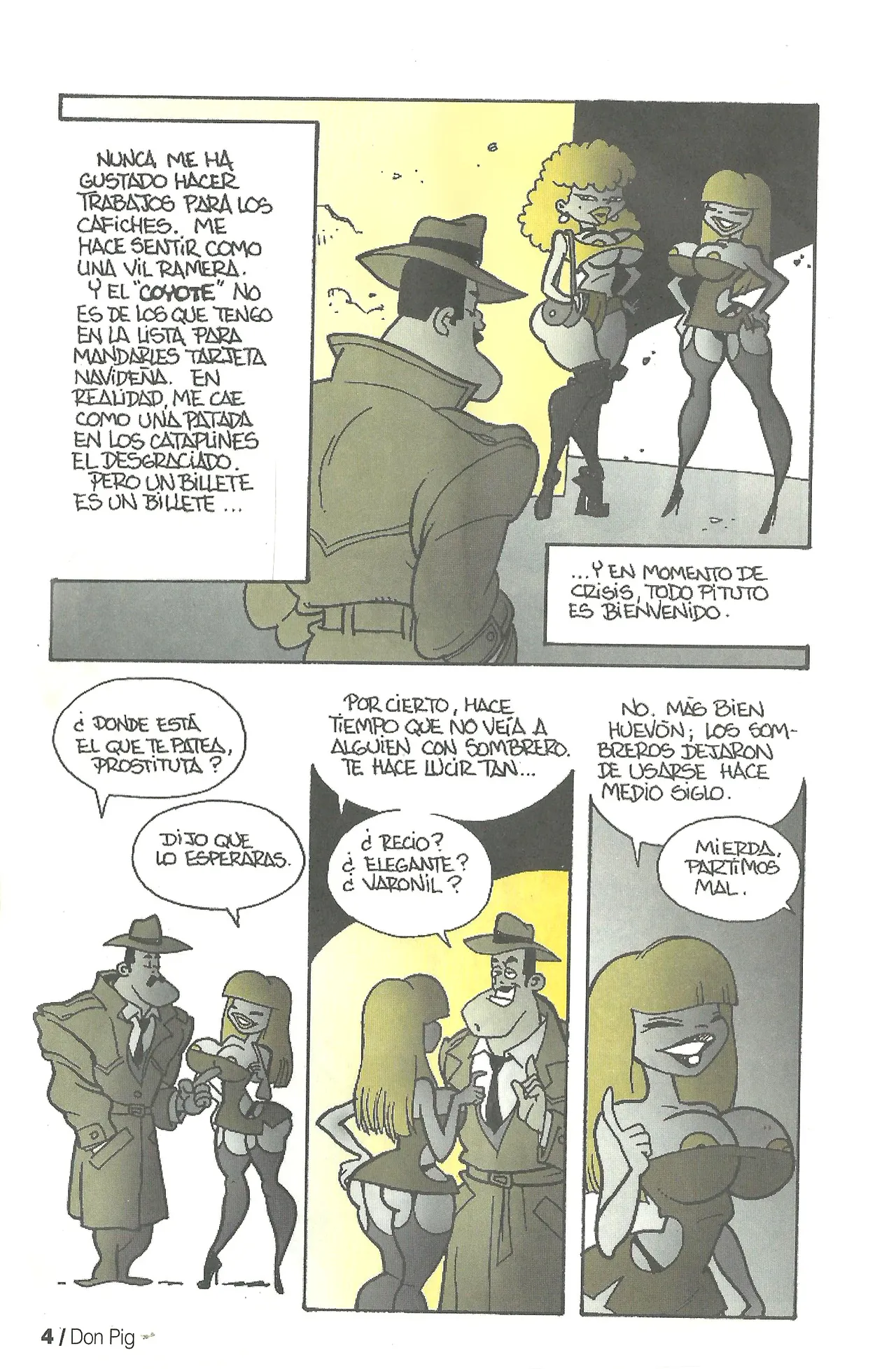 DON PIG COMIX  - 21 suplemento de la Revista 100% page 4 full