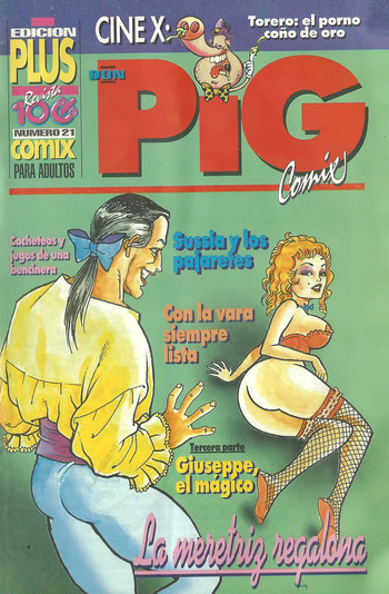 DON PIG COMIX  - 21 suplemento de la Revista 100% cover
