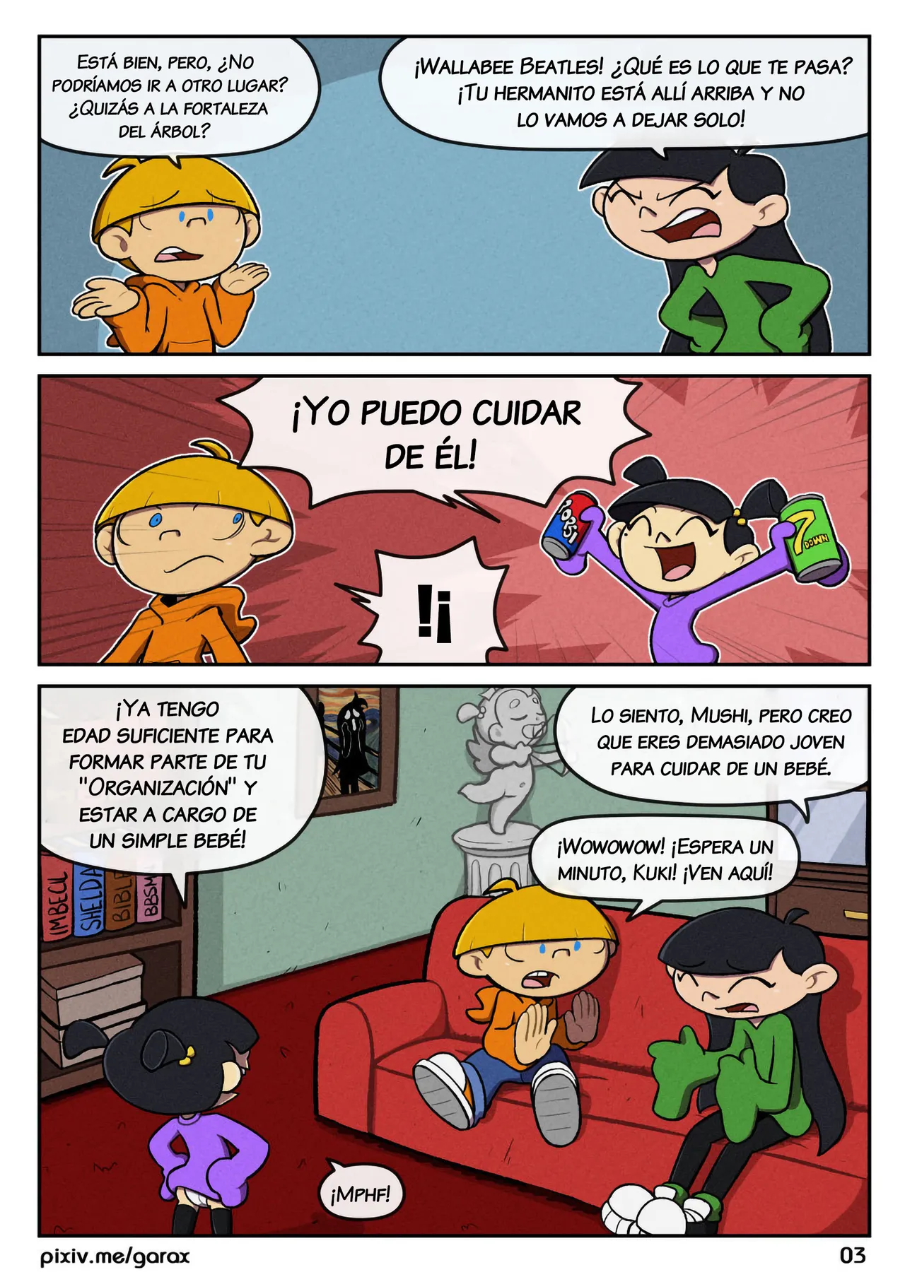 Codename Kids Next Door Operation S.T.U.D. Comic page 6 full