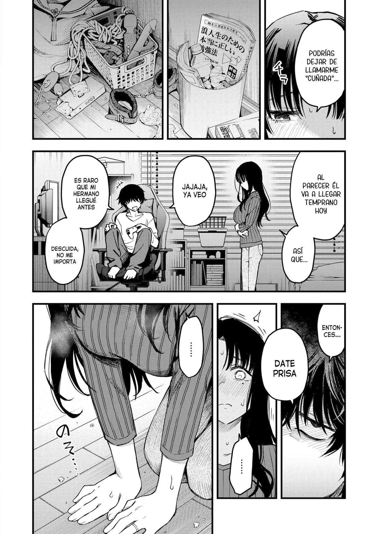 Nee-chan, Onaho ni Natte yo. - Cuñada, Quiero que seas mi Onahole page 3 full