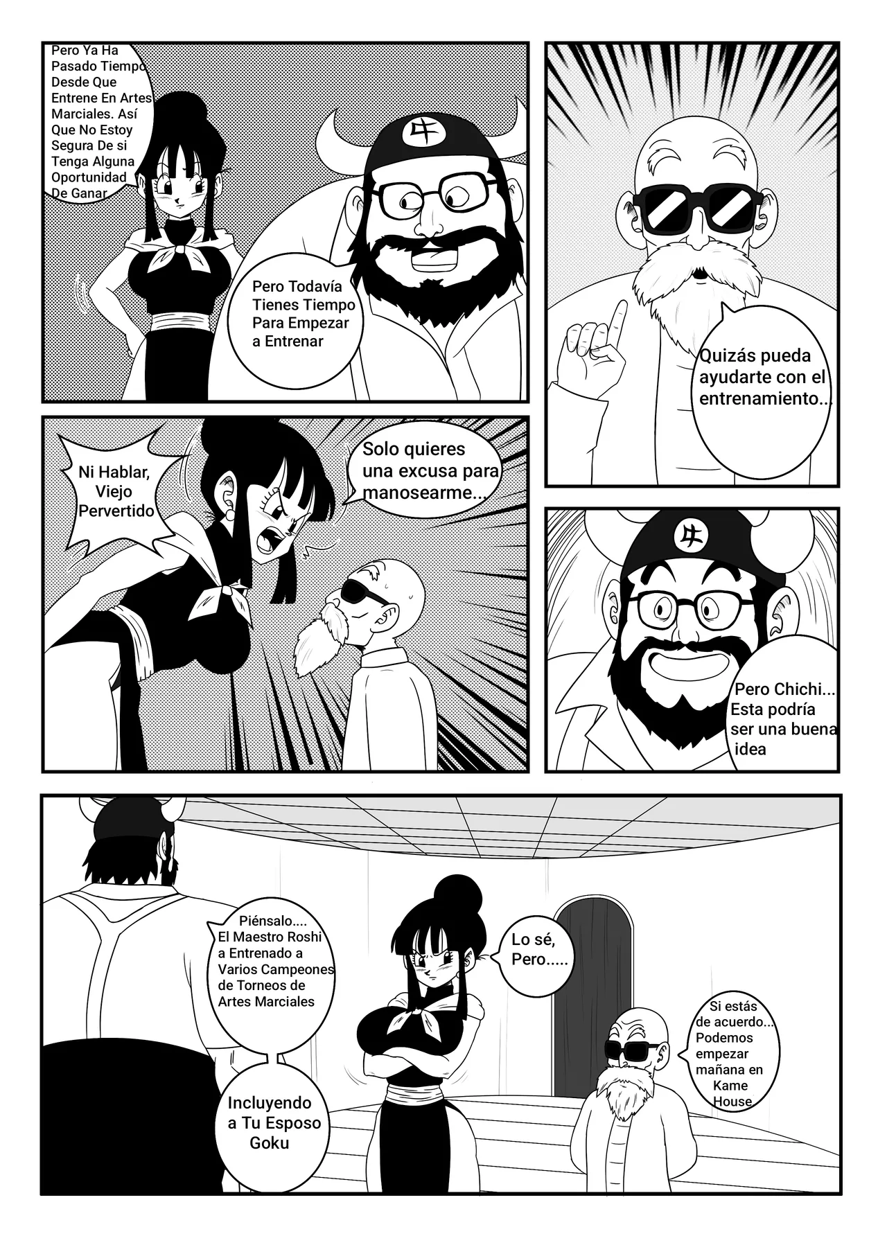 Chichi x Roshi The Ultimate Training page 5 full