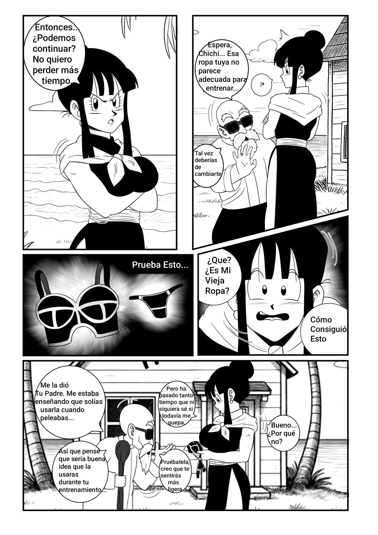 Chichi x Roshi The Ultimate Training page 8 full