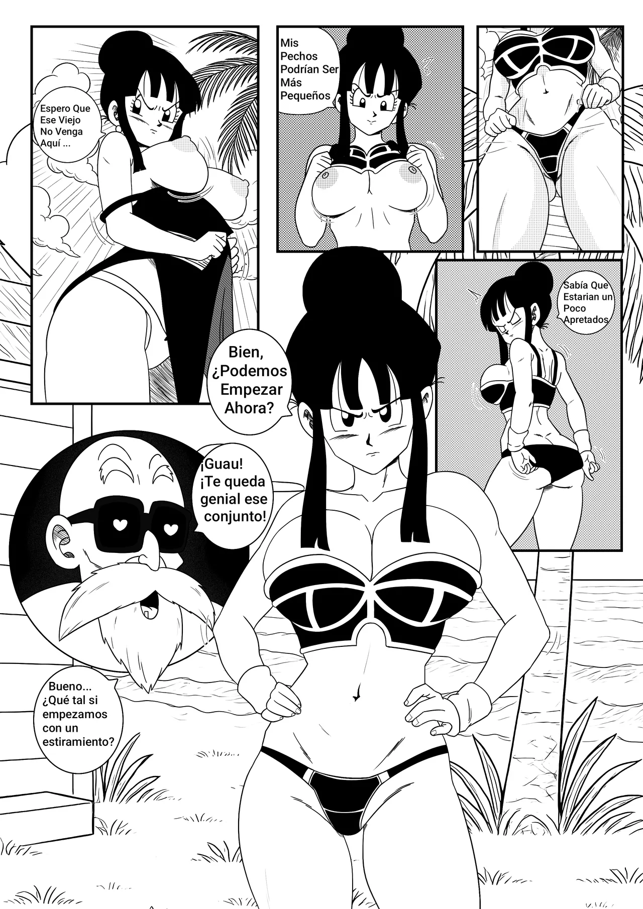 Chichi x Roshi The Ultimate Training page 9 full