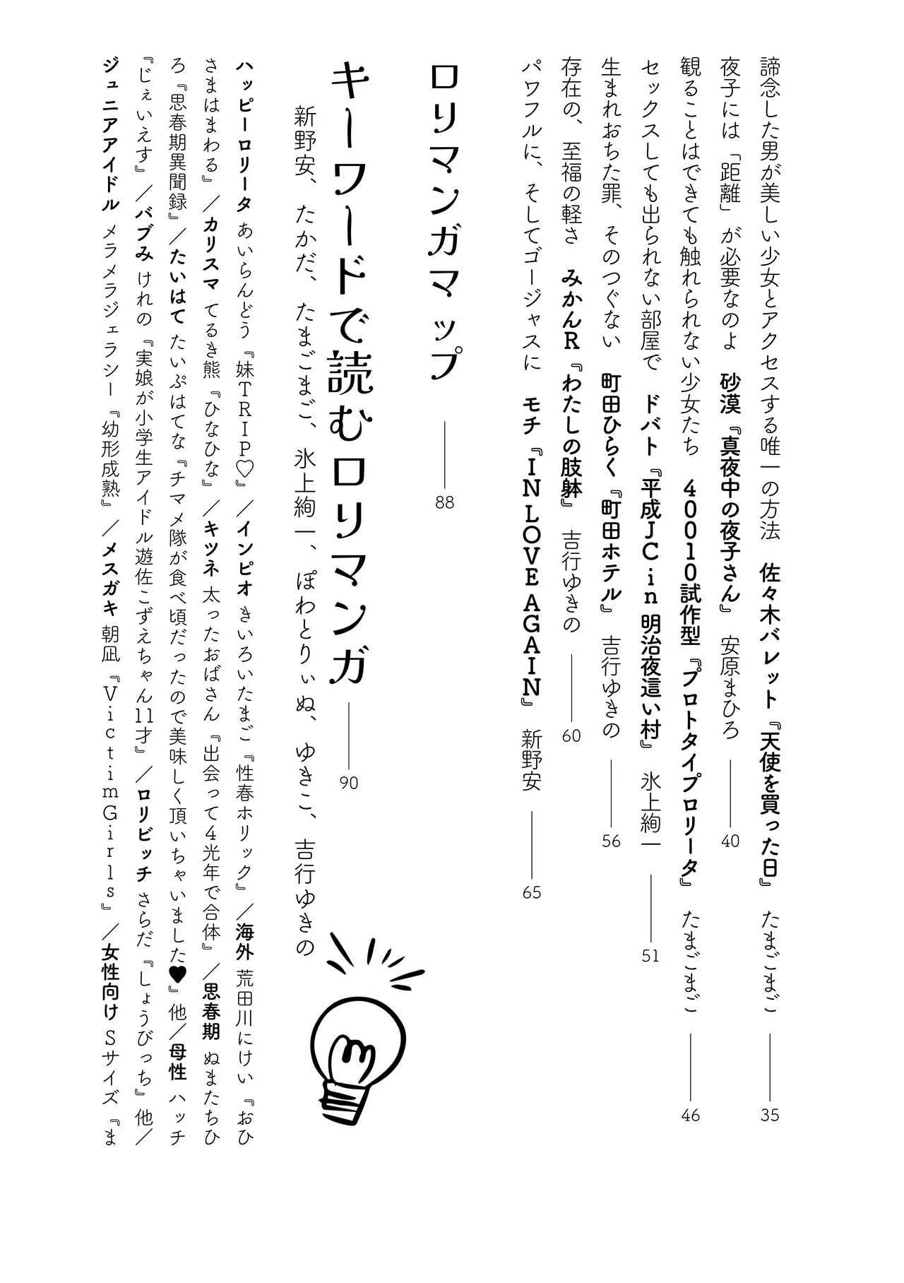 〈エロマンガの読み方〉がわかる本 07 特集 ロリータ page 4 full