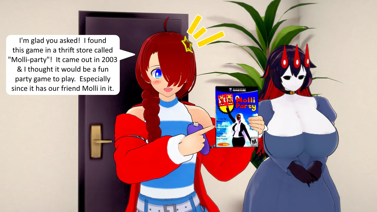 Moruke &amp; Friends: Molli-party page 2 full