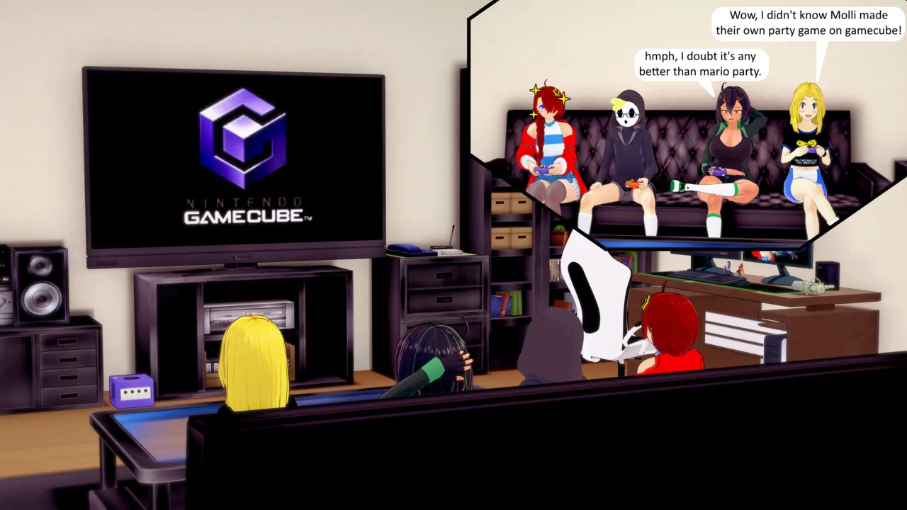 Moruke &amp; Friends: Molli-party page 3 full