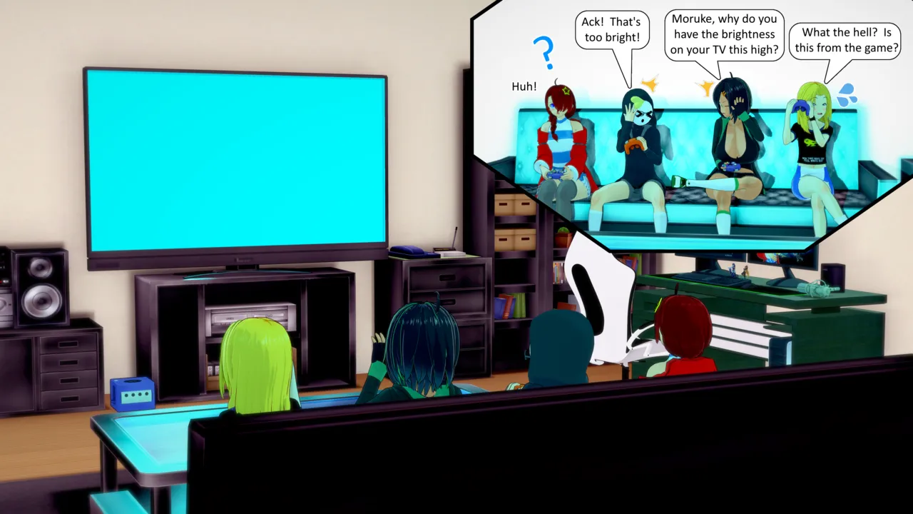 Moruke &amp; Friends: Molli-party page 4 full