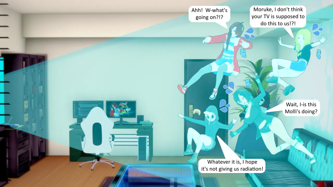 Moruke &amp; Friends: Molli-party page 5 full