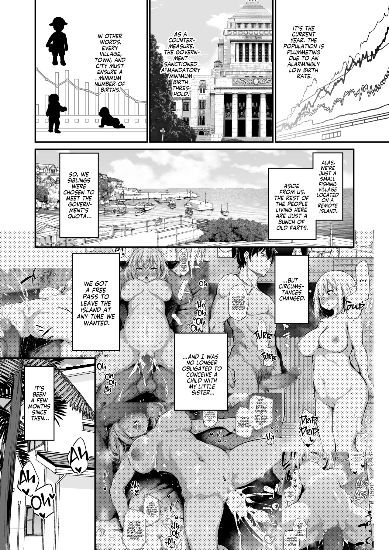 Imouto o Haramasenaito Derarenai Shima 2 page 2 full