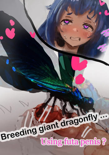 Breeding giant dragonfly cover