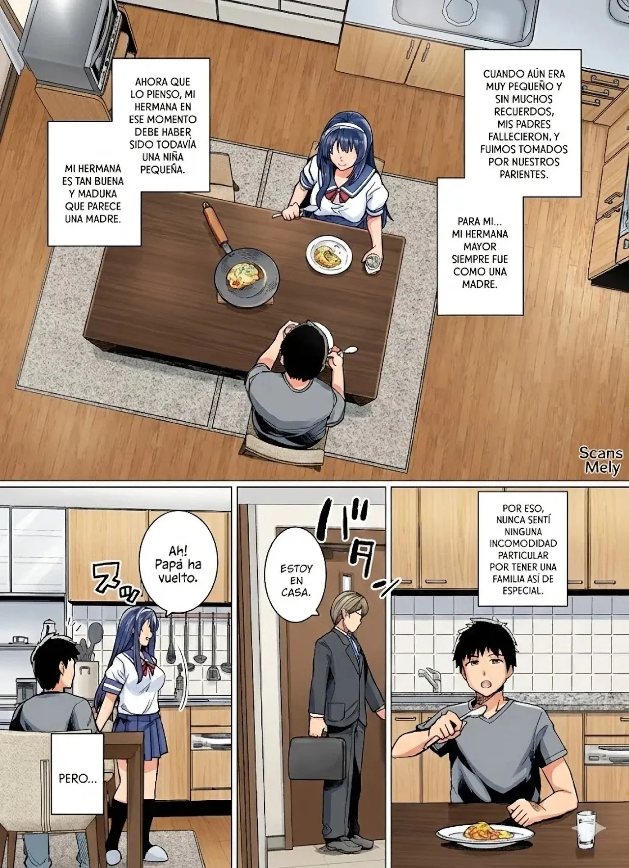 Ane wa Oyaji ni Dakareteru｜Mi hermana está en manos de mi padrastro page 7 full