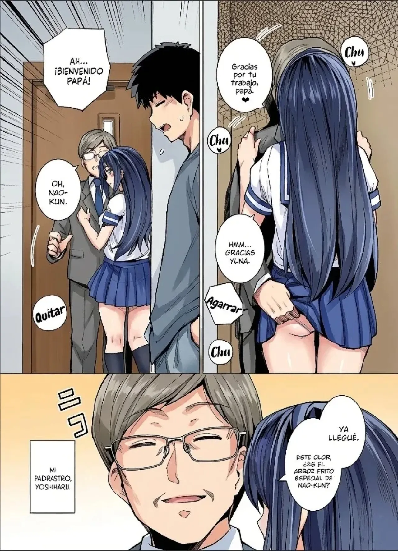 Ane wa Oyaji ni Dakareteru｜Mi hermana está en manos de mi padrastro page 9 full