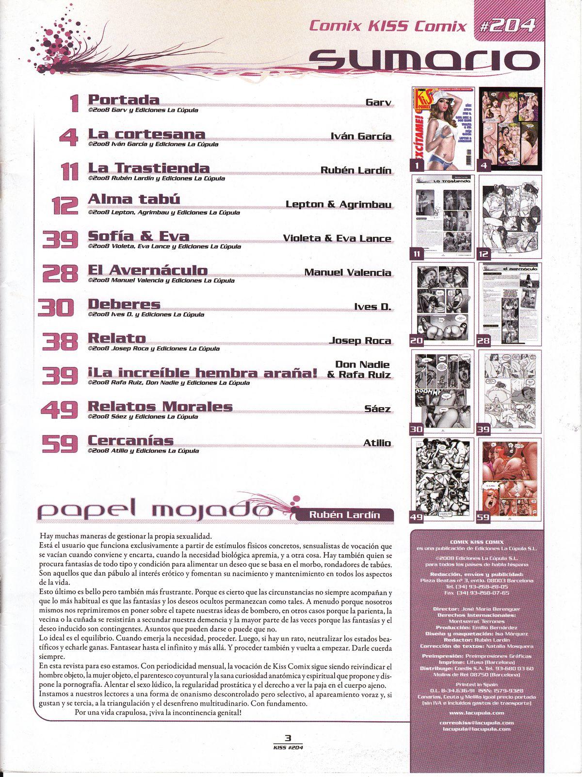 Kiss Comix #204 page 2 full
