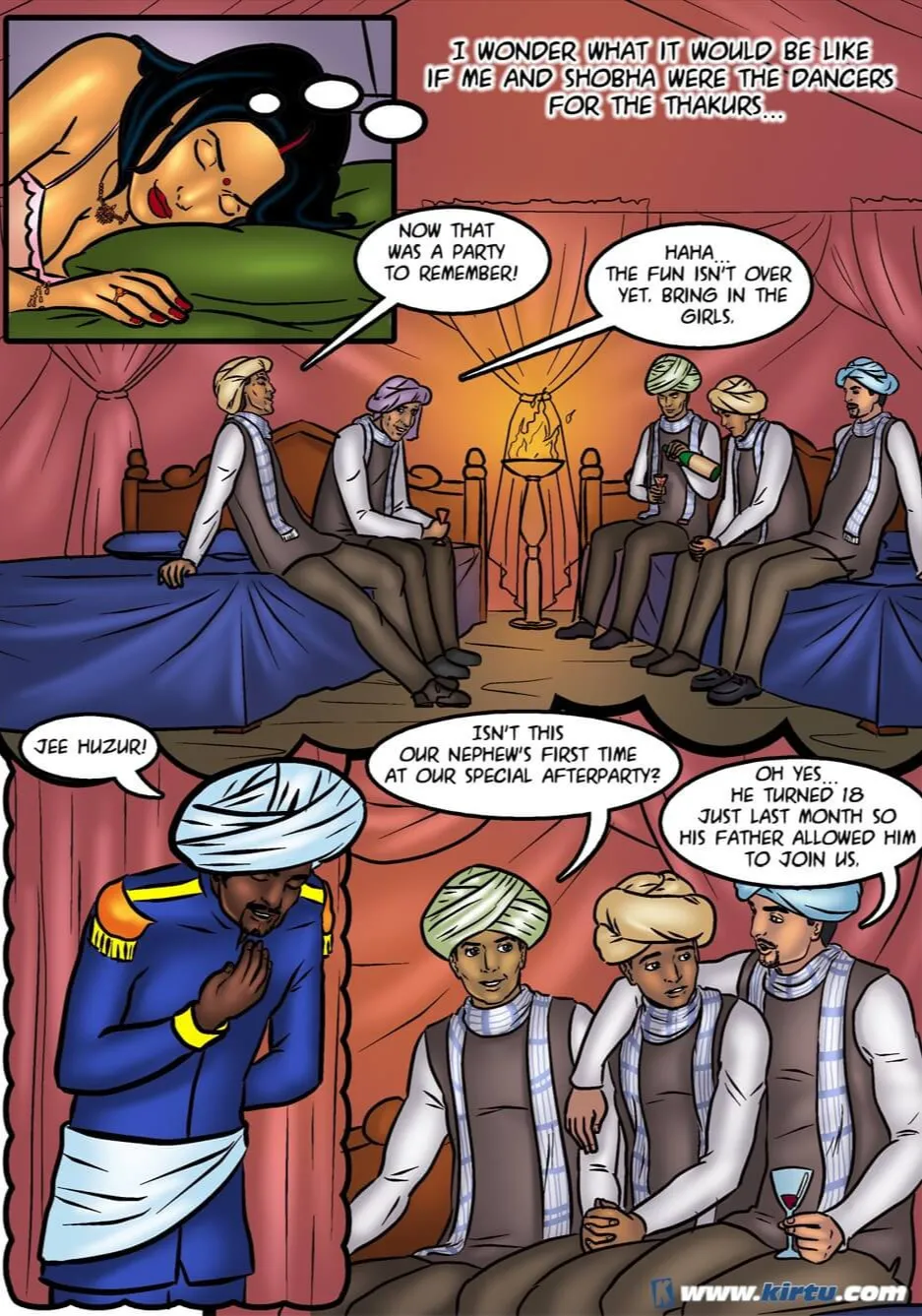 Savita Bhabhi Episode 41 The Village Festival page 8 full
