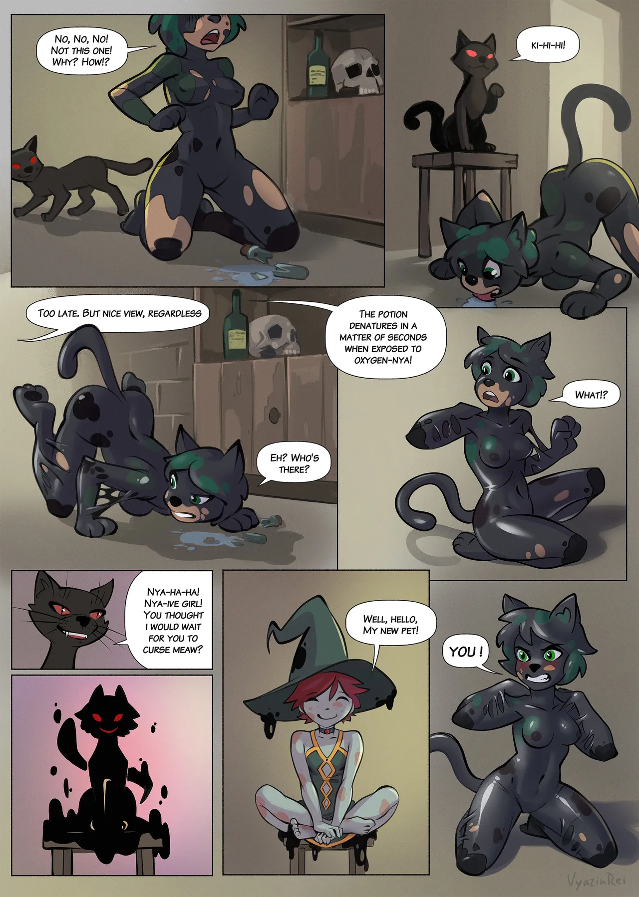 Unfortunate Forest Witch story page 2 full