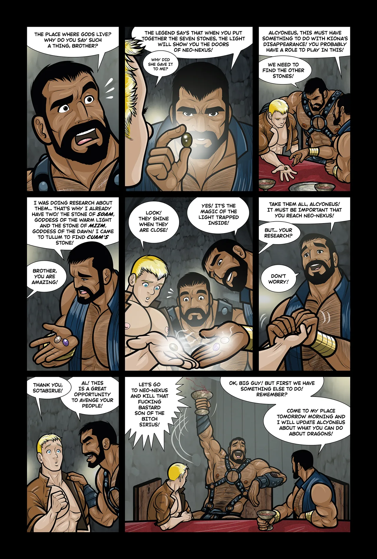 Exodus. Vol. 8. The Gold Mine page 7 full
