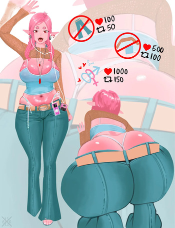 Valentines slime girl breeding cover