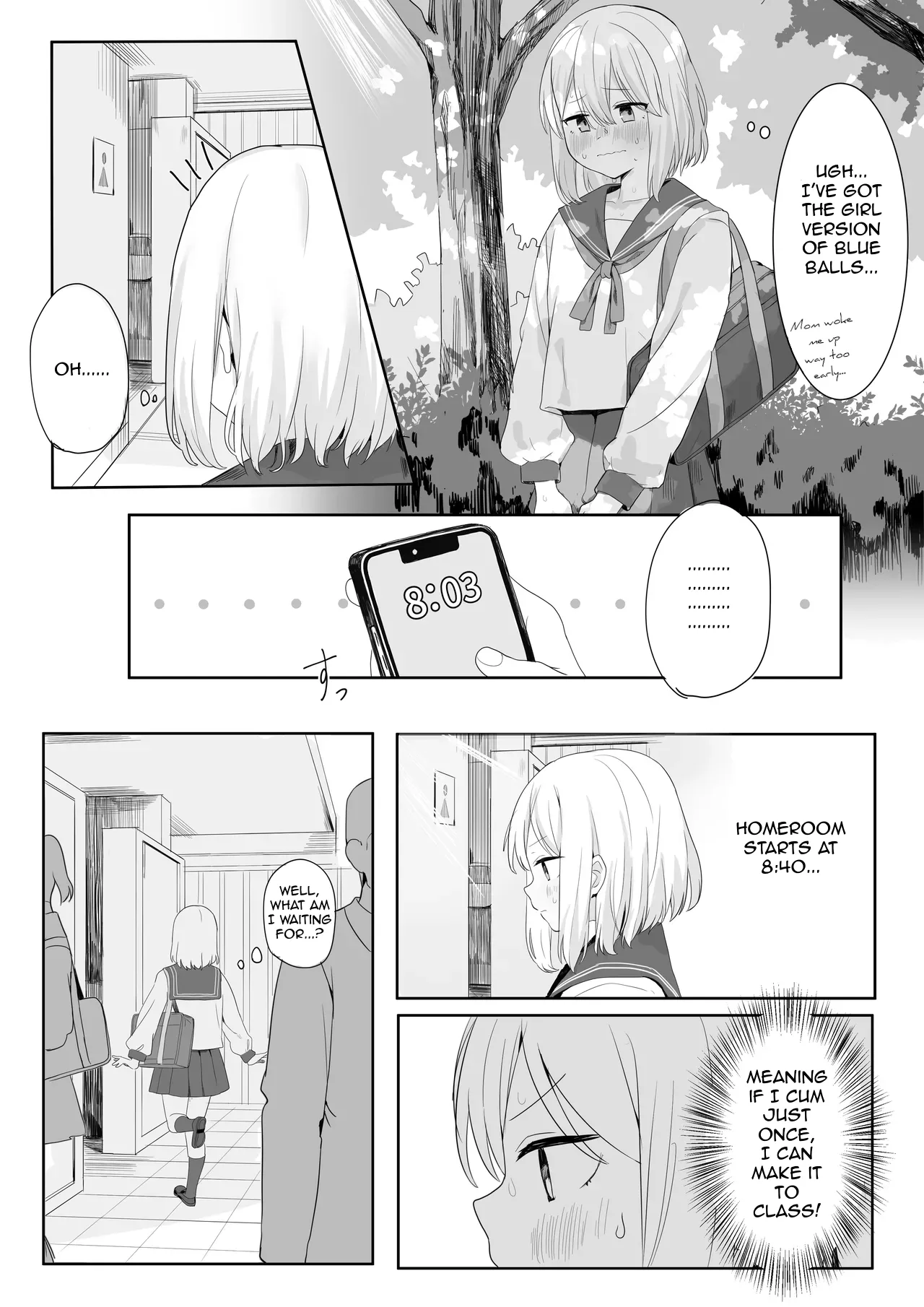 2023/05/21  Girl Masturbating All Weekday Long &amp; 500-Yen Plan Differences + Omake page 3 full