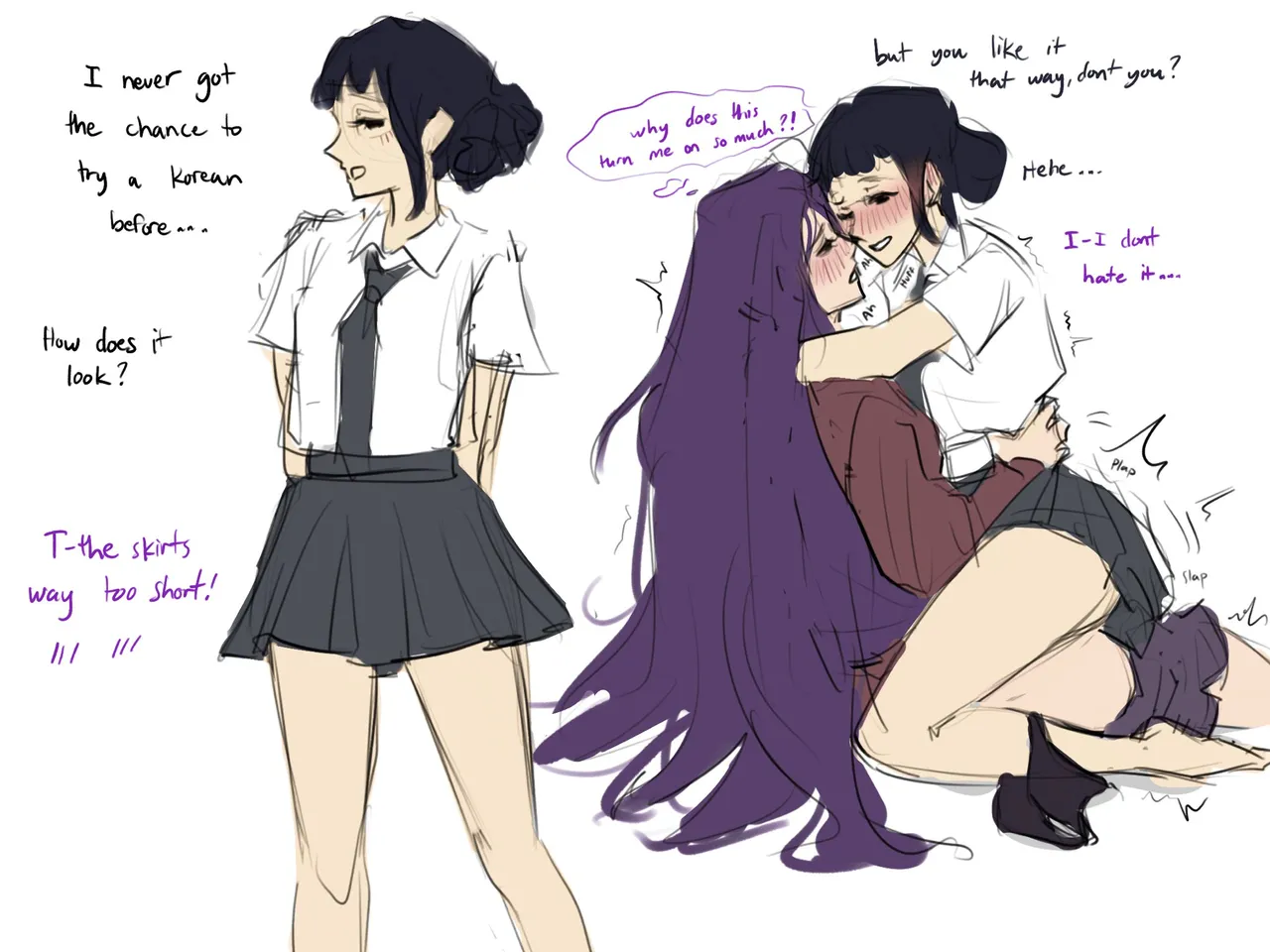 Mira and Zoey's apology page 9 full