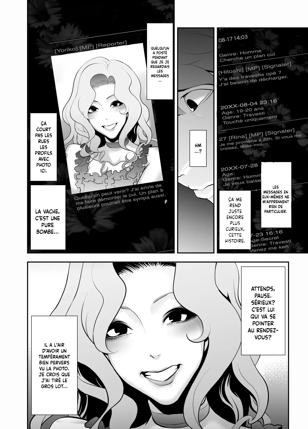 Josoko Hatten Kei ≪Hissoridou Hen≫ | Rencontre avec un travesti «La porte dérobée» page 4 full