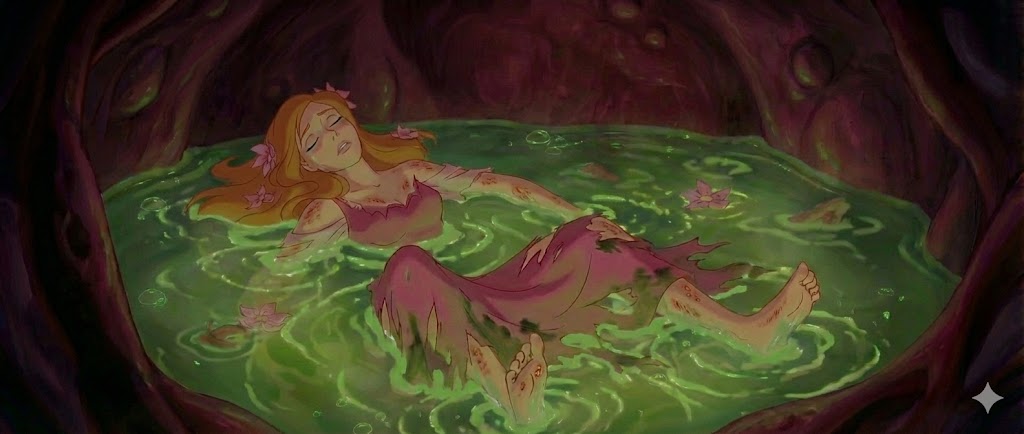Giselle gets eaten and digested by the Troll page 6 full