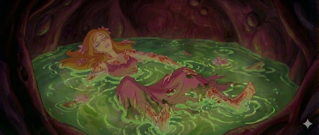 Giselle gets eaten and digested by the Troll page 7 full