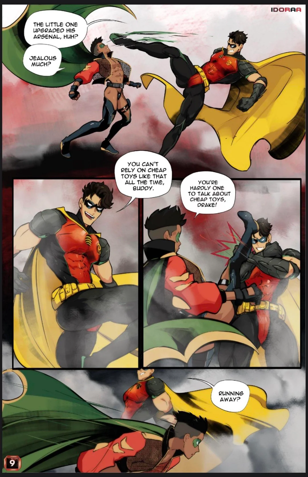 Batboys - Juvenile Taking Flight page 10 full