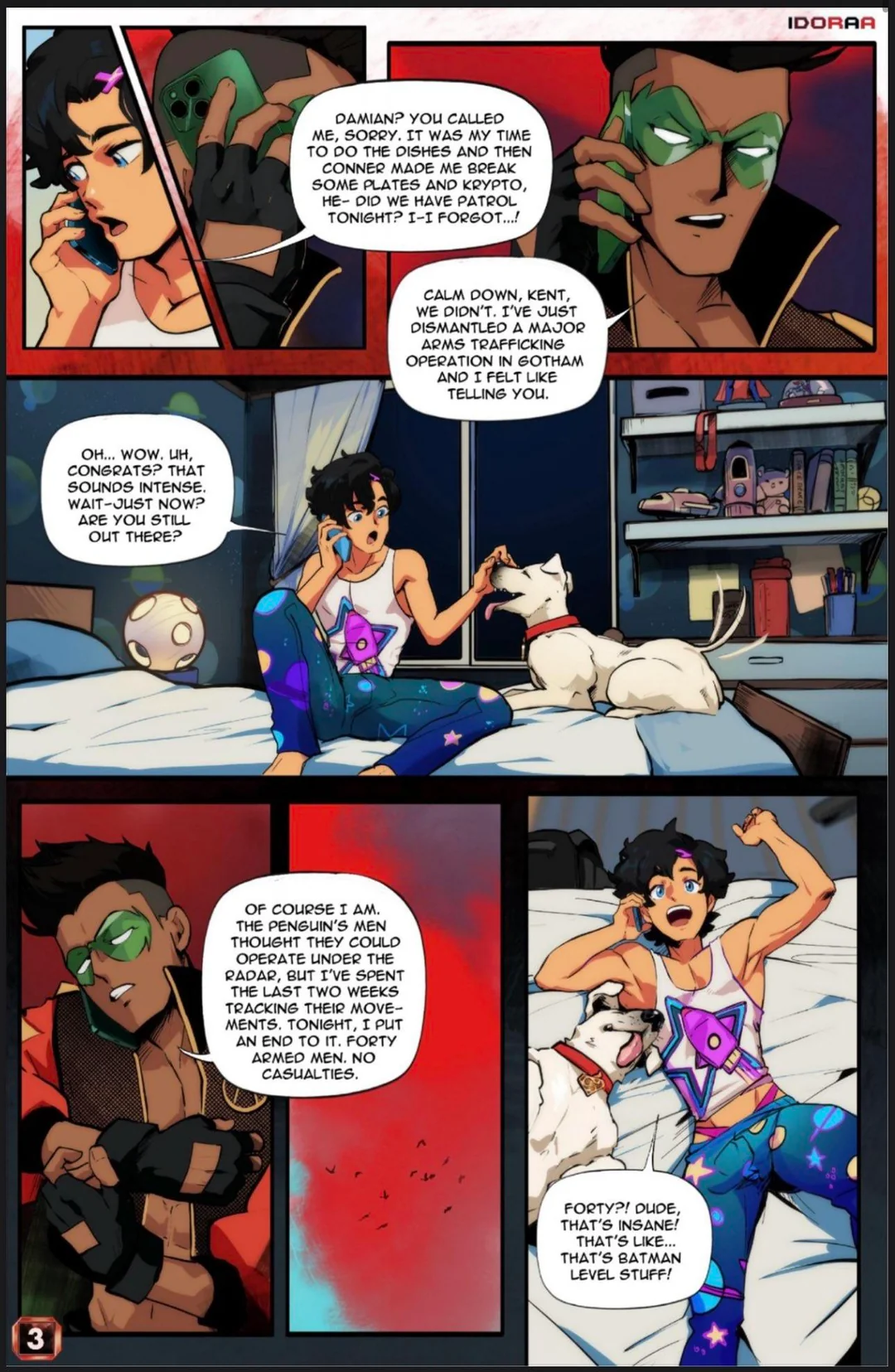 Batboys - Juvenile Taking Flight page 4 full