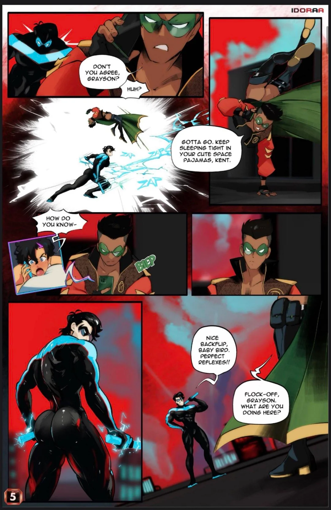 Batboys - Juvenile Taking Flight page 6 full