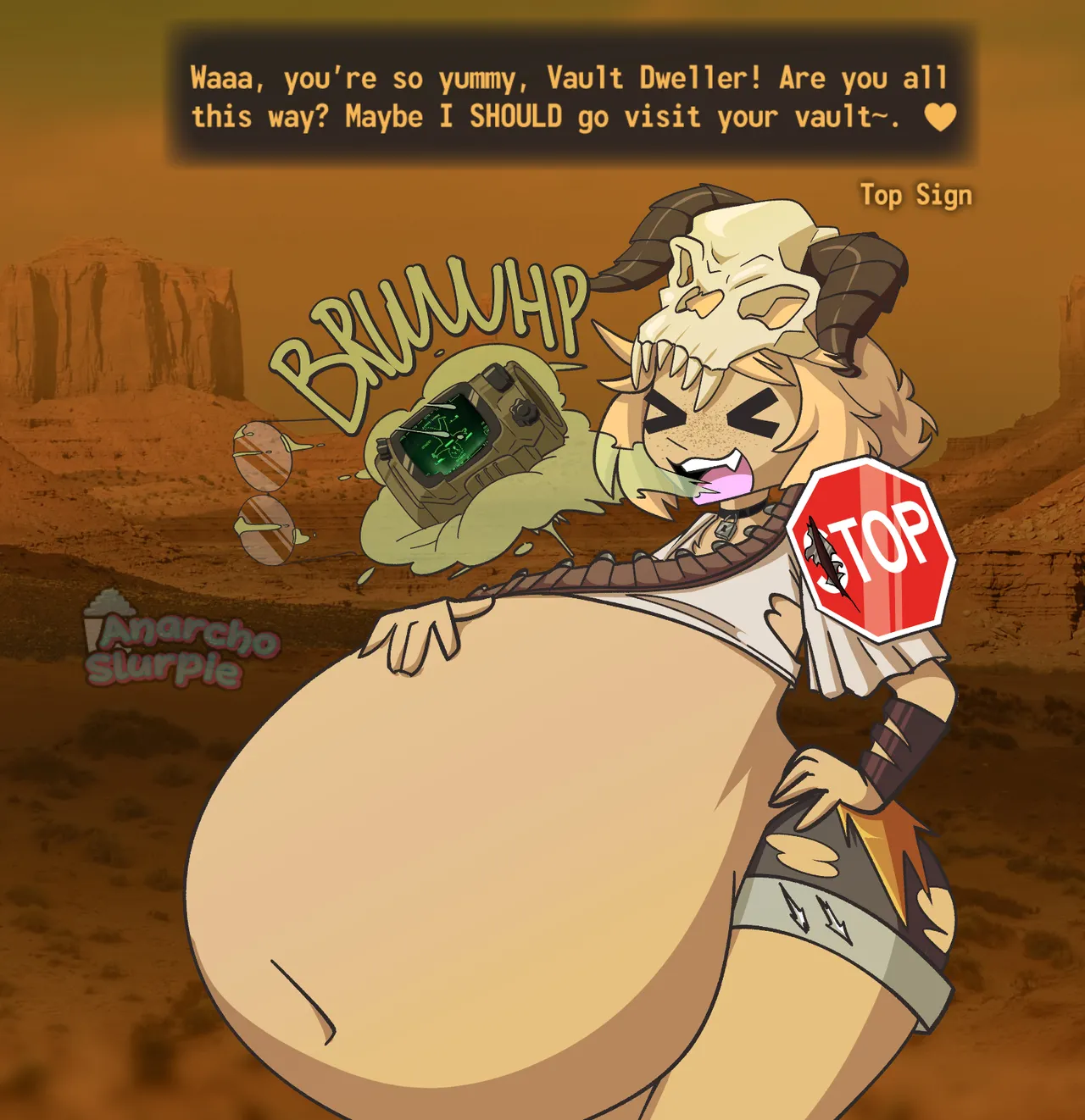 Vault Dweller Camm: A Fallout Vore page 6 full