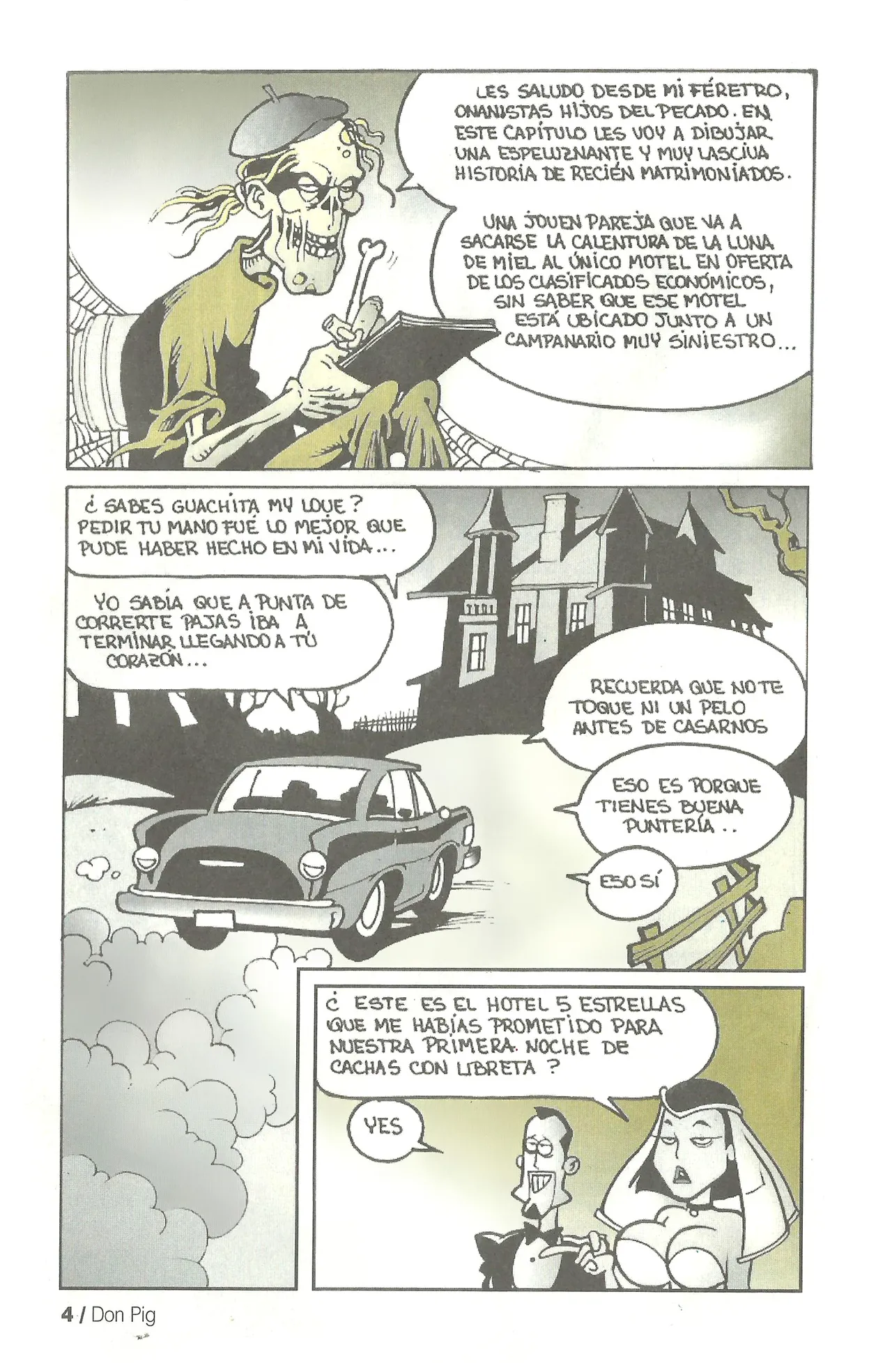 DON PIG COMIX  - 31 suplemento de la Revista 100% page 4 full