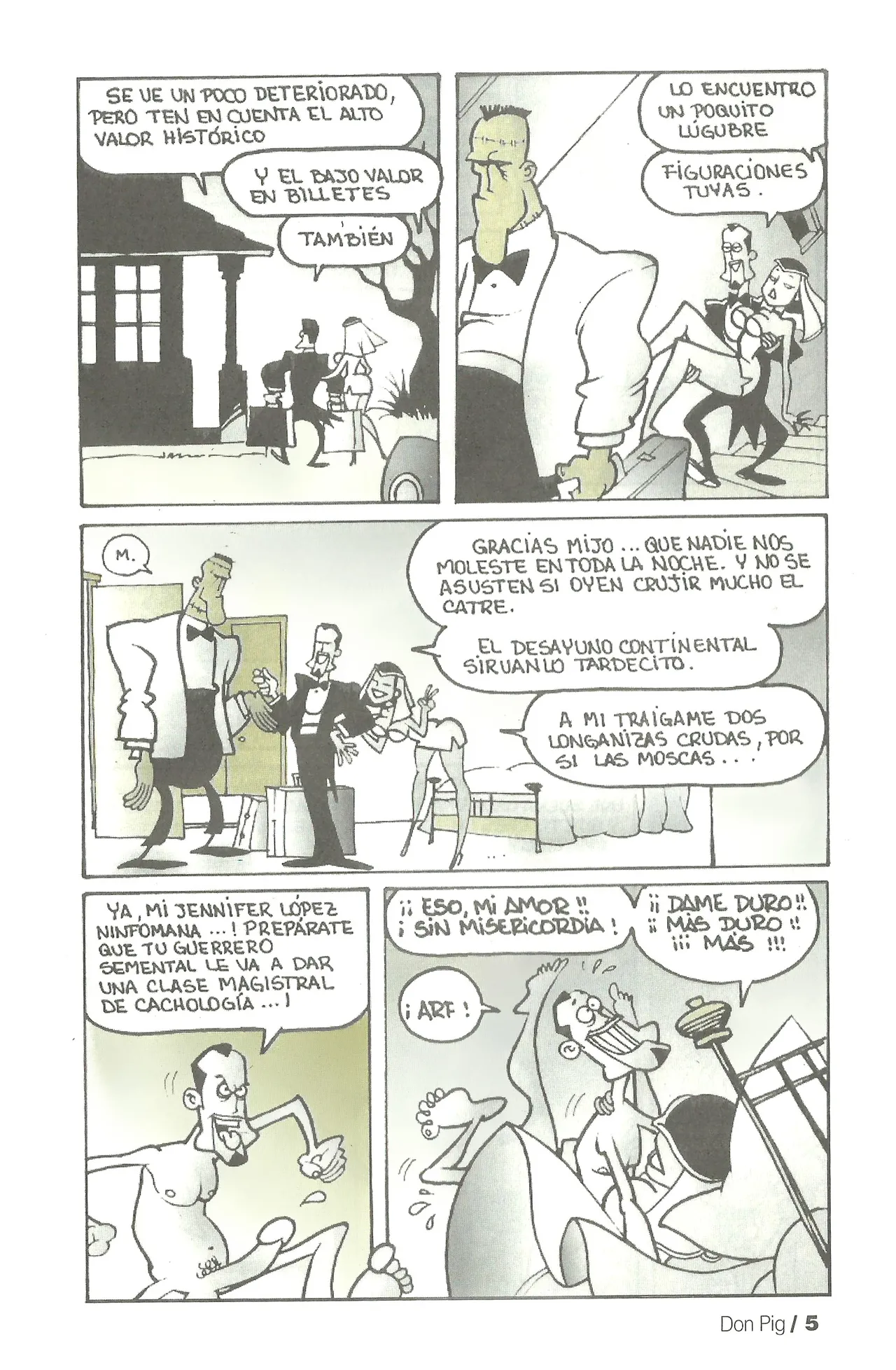 DON PIG COMIX  - 31 suplemento de la Revista 100% page 5 full