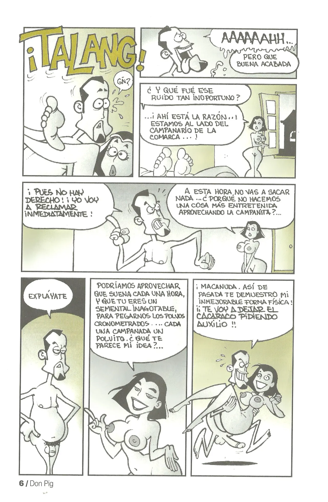 DON PIG COMIX  - 31 suplemento de la Revista 100% page 6 full