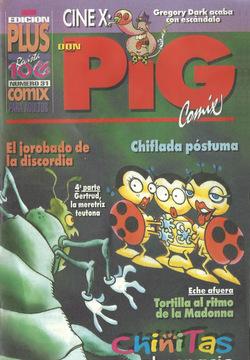 DON PIG COMIX  - 31 suplemento de la Revista 100%