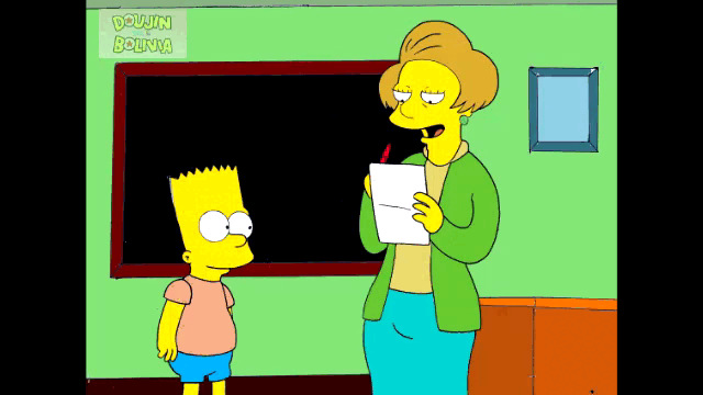 The Simpsons - Edna Krabappel cover