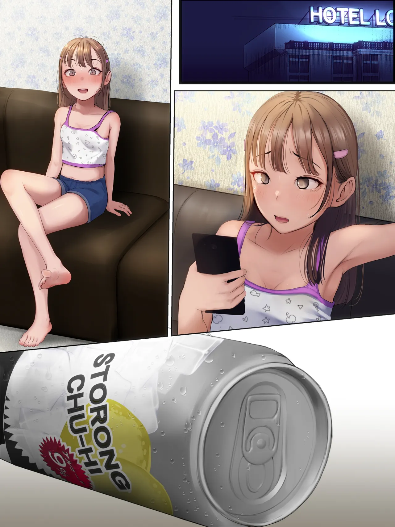 Yowa  Bitch + Tsuyo Chuuhai page 6 full