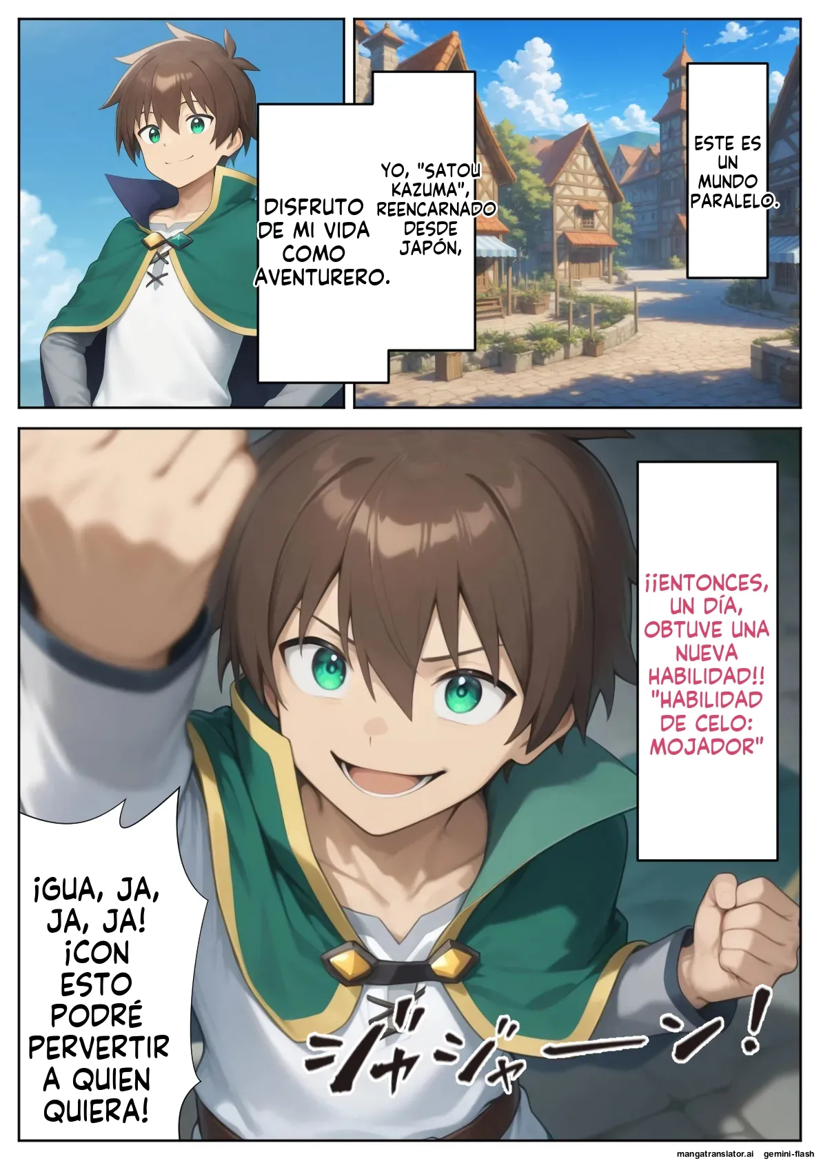Kono Subarashii Harem ni Syukufuku o! - Daburu Kuriku  MTL page 2 full