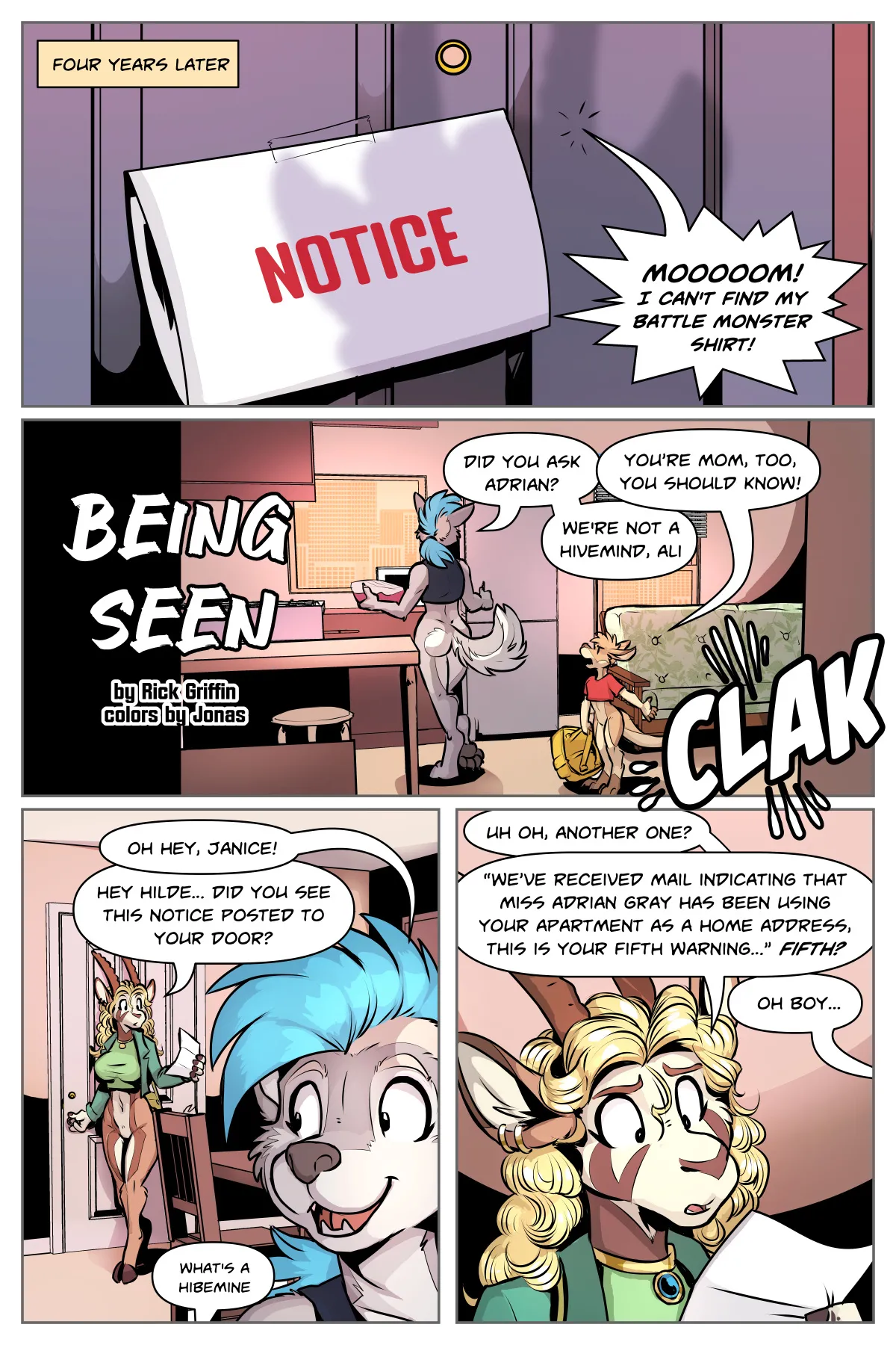 A&amp;H Club #6 page 1 full