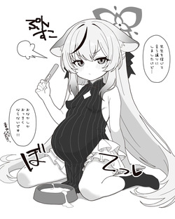 お腹が大きいココナちゃん 2+2枚